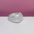 The Fault Line Square Signet Ring
