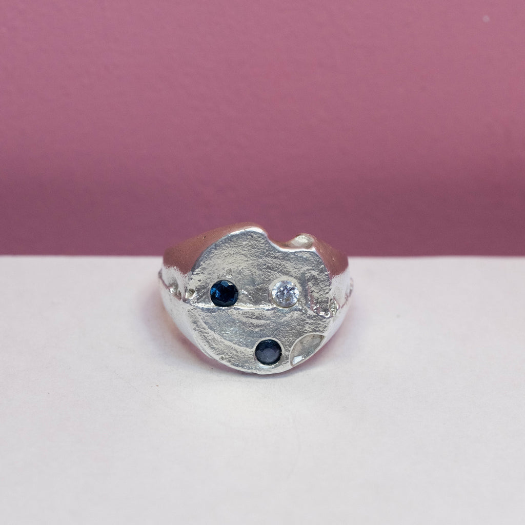 The Lunar Cluster Signet Ring