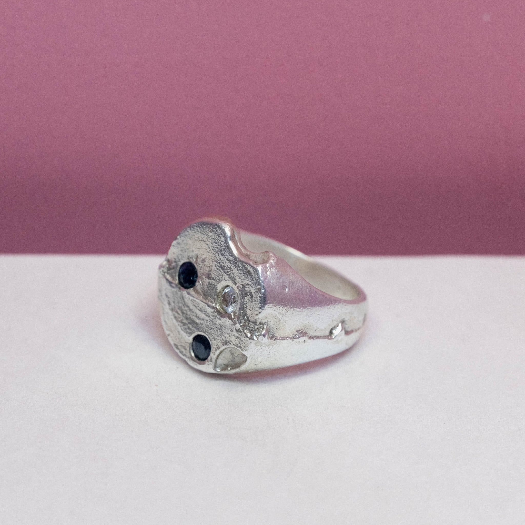 The Lunar Cluster Signet Ring