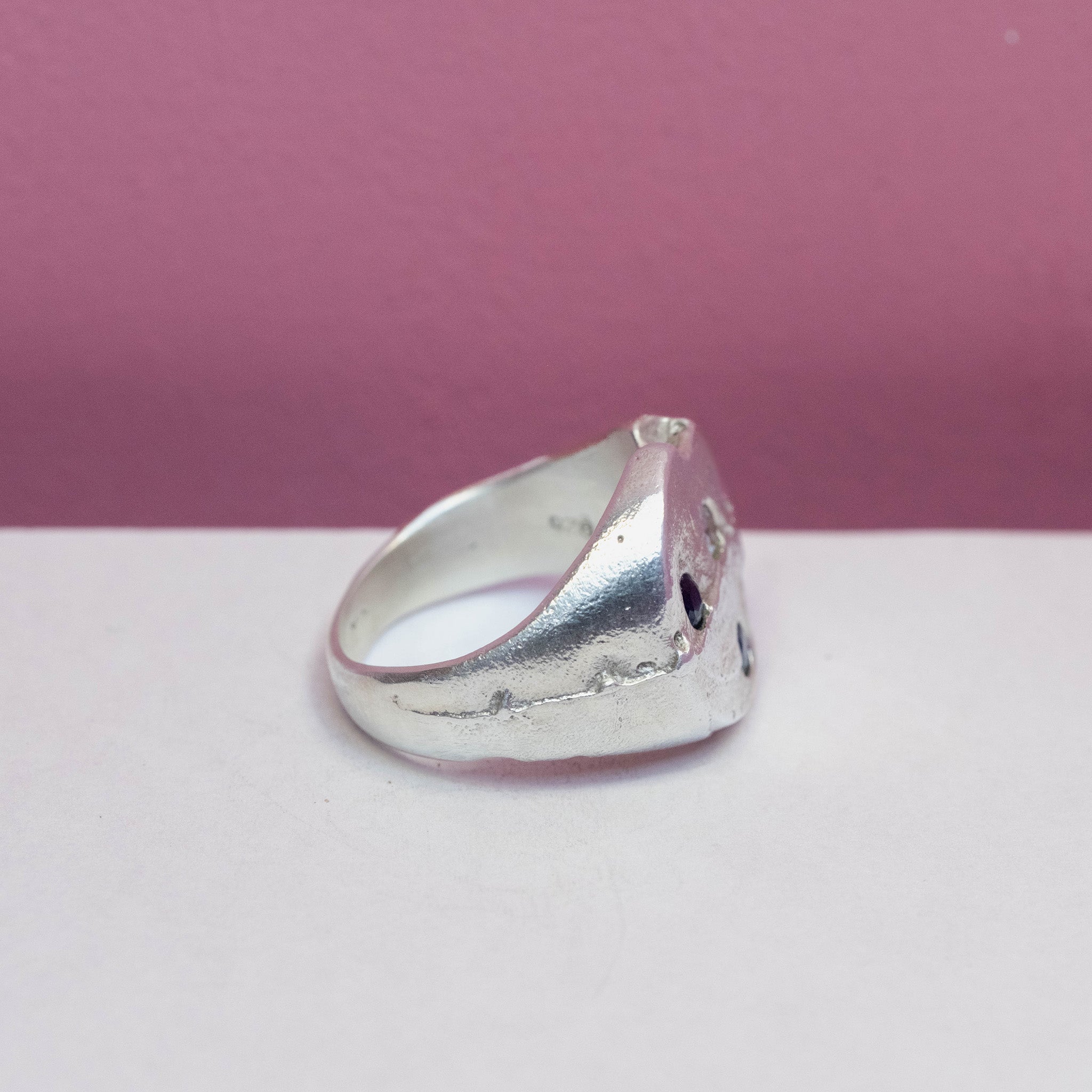 The Lunar Cluster Signet Ring