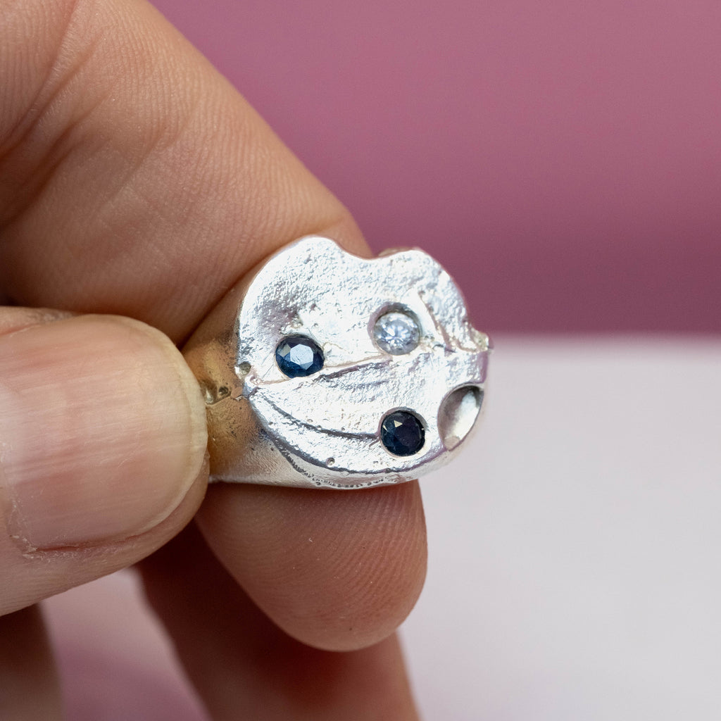The Lunar Cluster Signet Ring