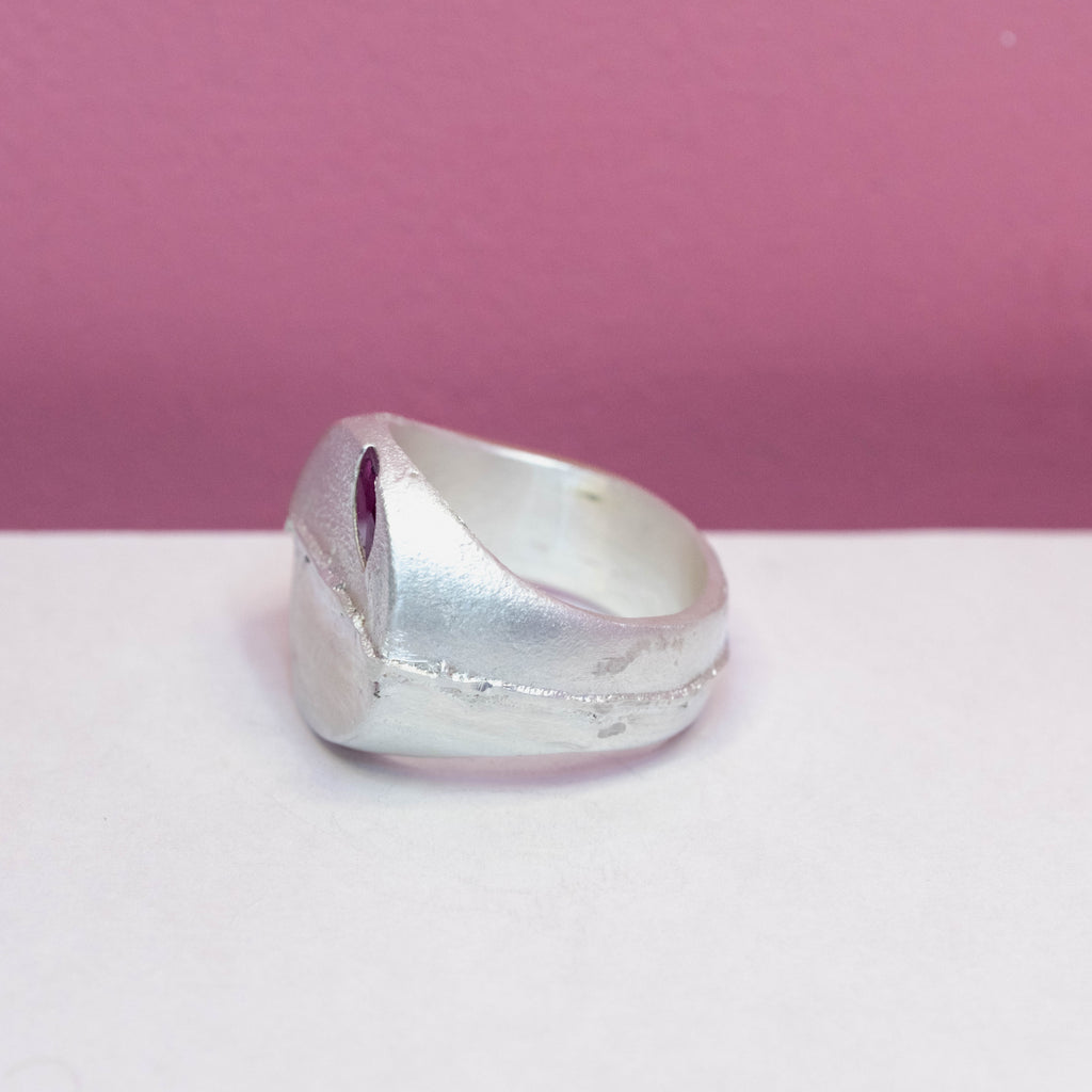 The Tectonic Ruby Ring