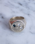 The Midnight Cluster Signet Ring