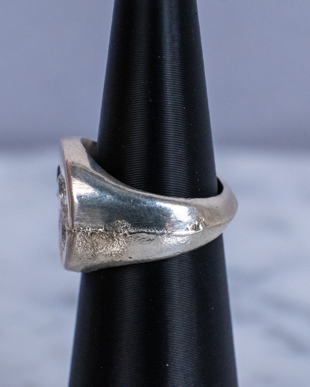 The Midnight Cluster Signet Ring