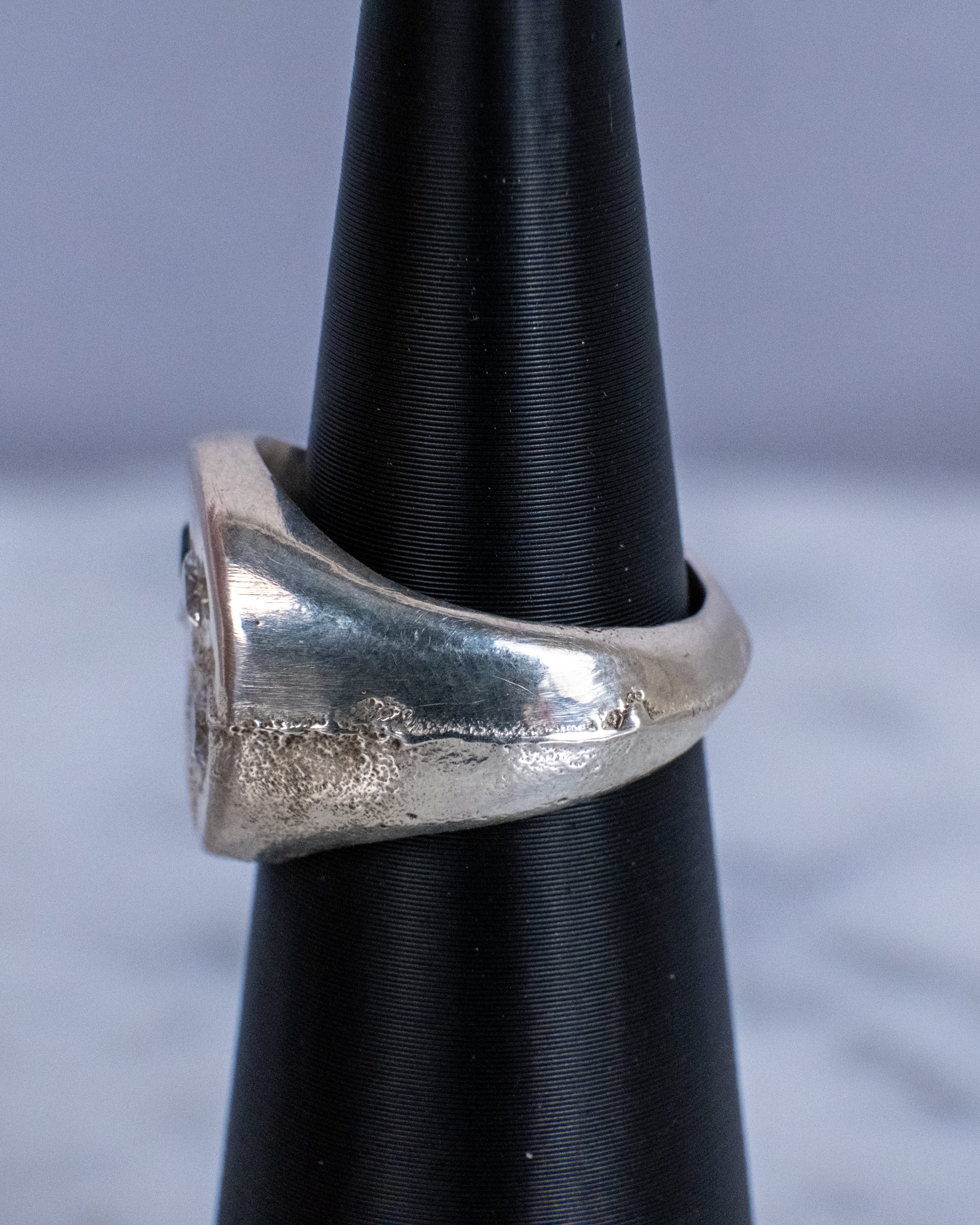 The Midnight Cluster Signet Ring