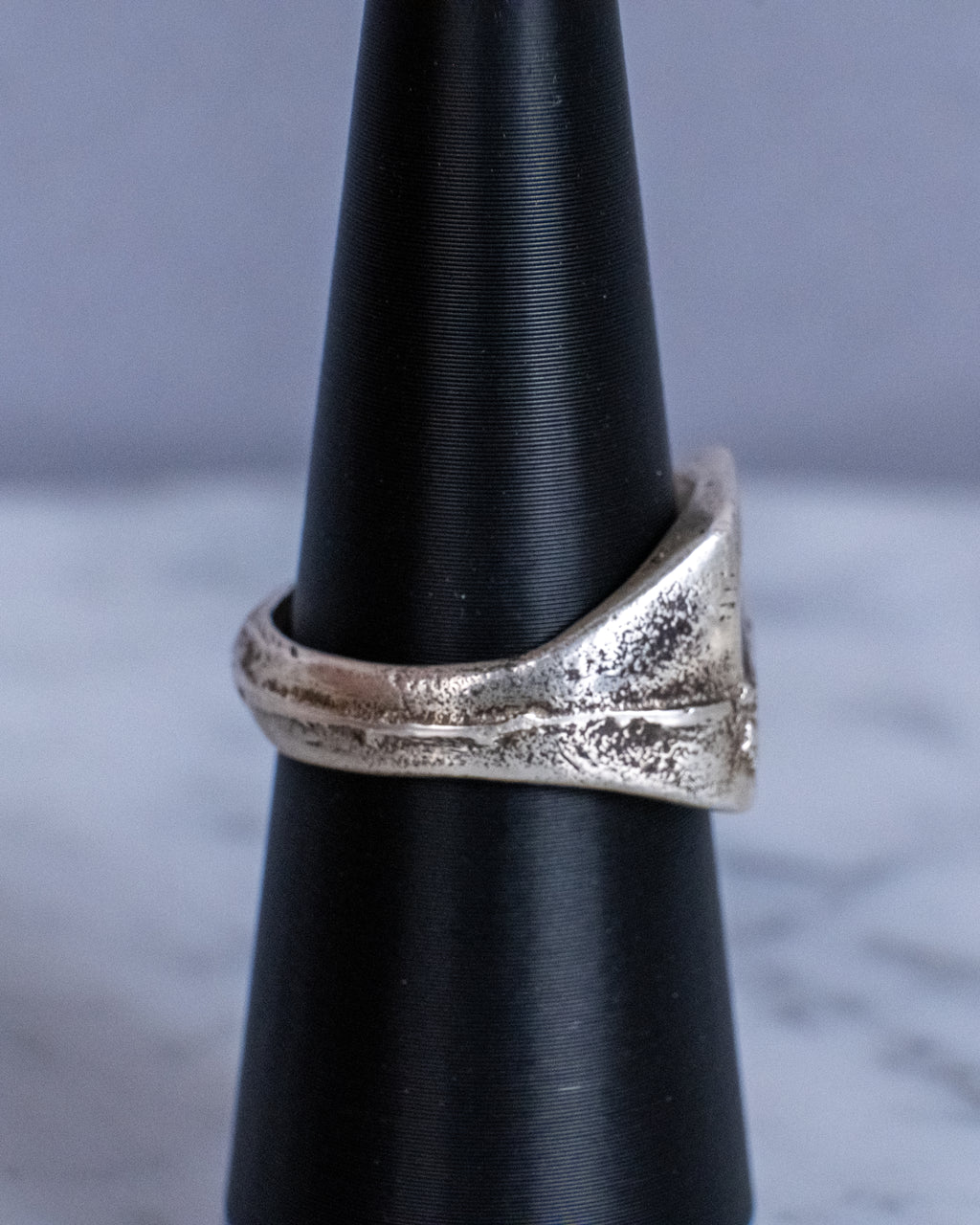 The Tectonic Square Signet Ring